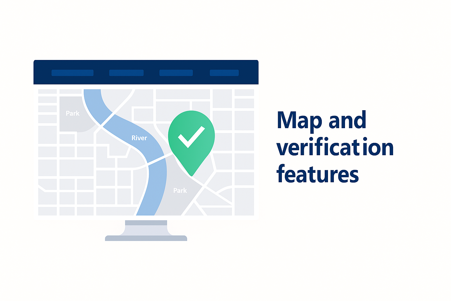 Map and verification features